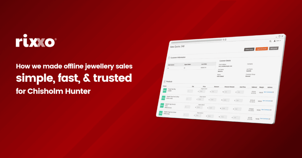 Offline jewellery sales made simple, fast, & trusted for Chisholm Hunter 1