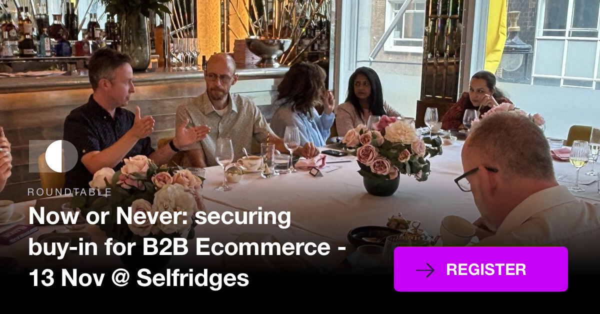 Now or Never: Securing buy-in for B2B eCommerce 1