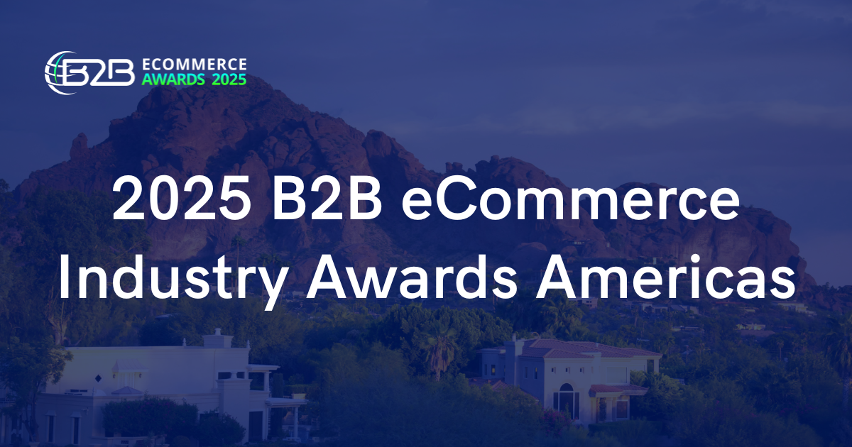 photo of scottsdale with text: 2025 B2B ecommerce industry awards americas