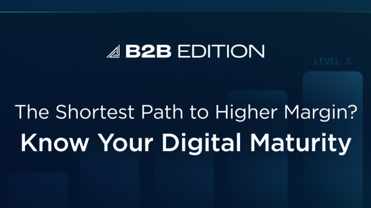 Is Your B2B Tech Stack Creating Burnout? How Digital Maturity Creates the Relief Your Business Needs 12 banner with text about a digital maturity assessment