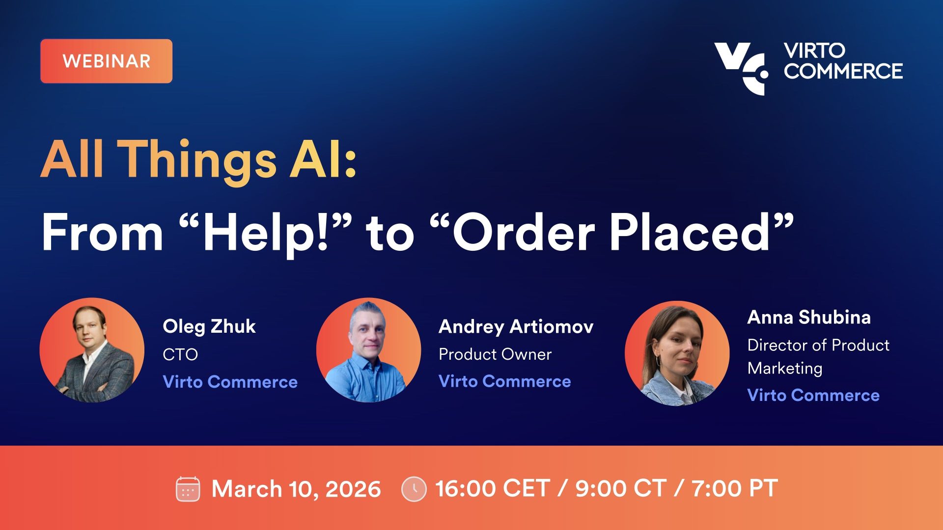 Webinar | All Things AI: From “Help!” to “Order Placed”