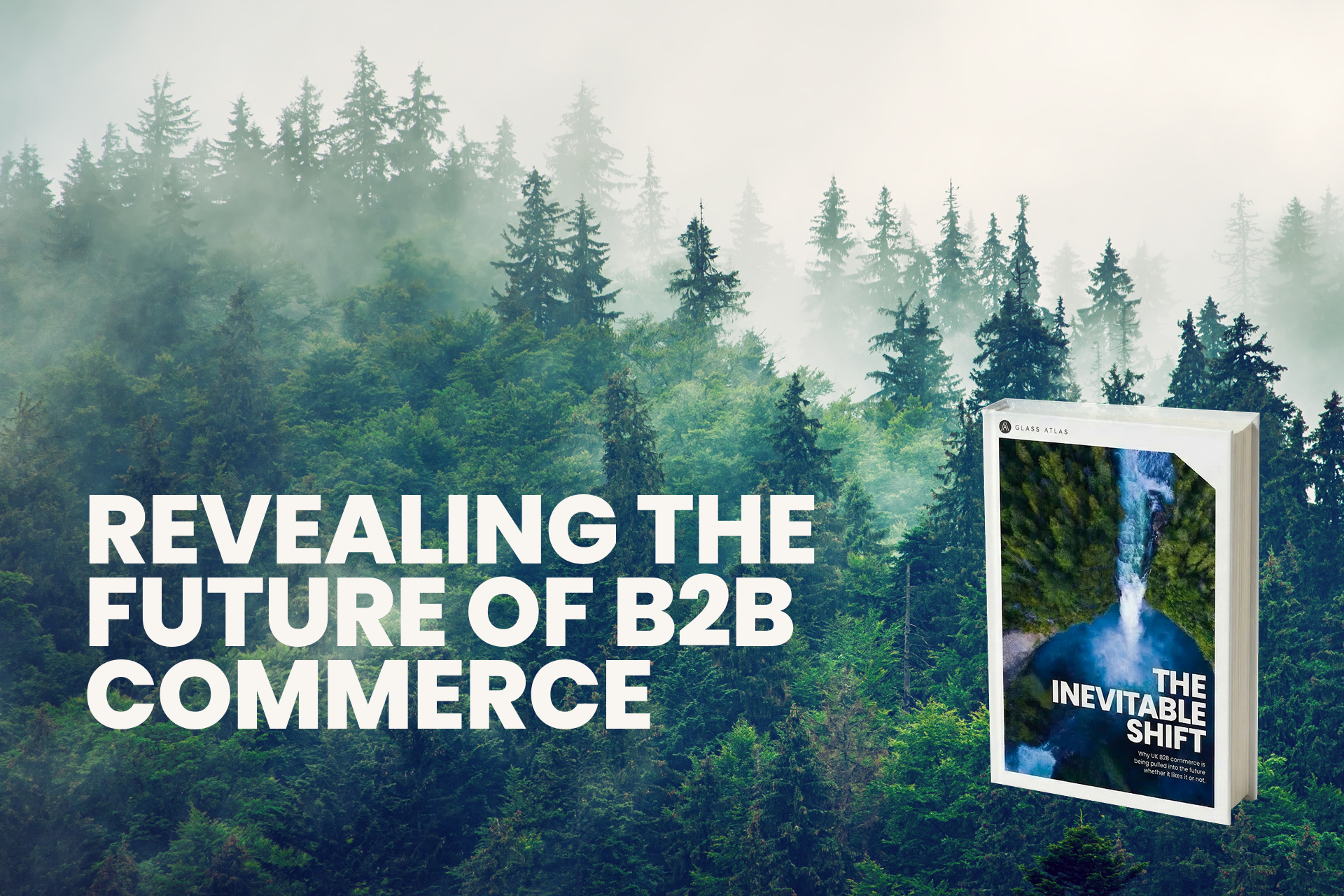 The Inevitable Change: Revealing the Future of B2B Commerce 57 banner with text: revealing the future of b2b commerce