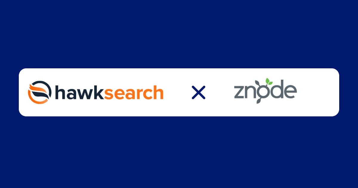 HawkSearch and Znode Partner to Advance AI-Powered Product Discovery in B2B eCommerce 3 Hawksearch & Znode B2B eCommerce (1)