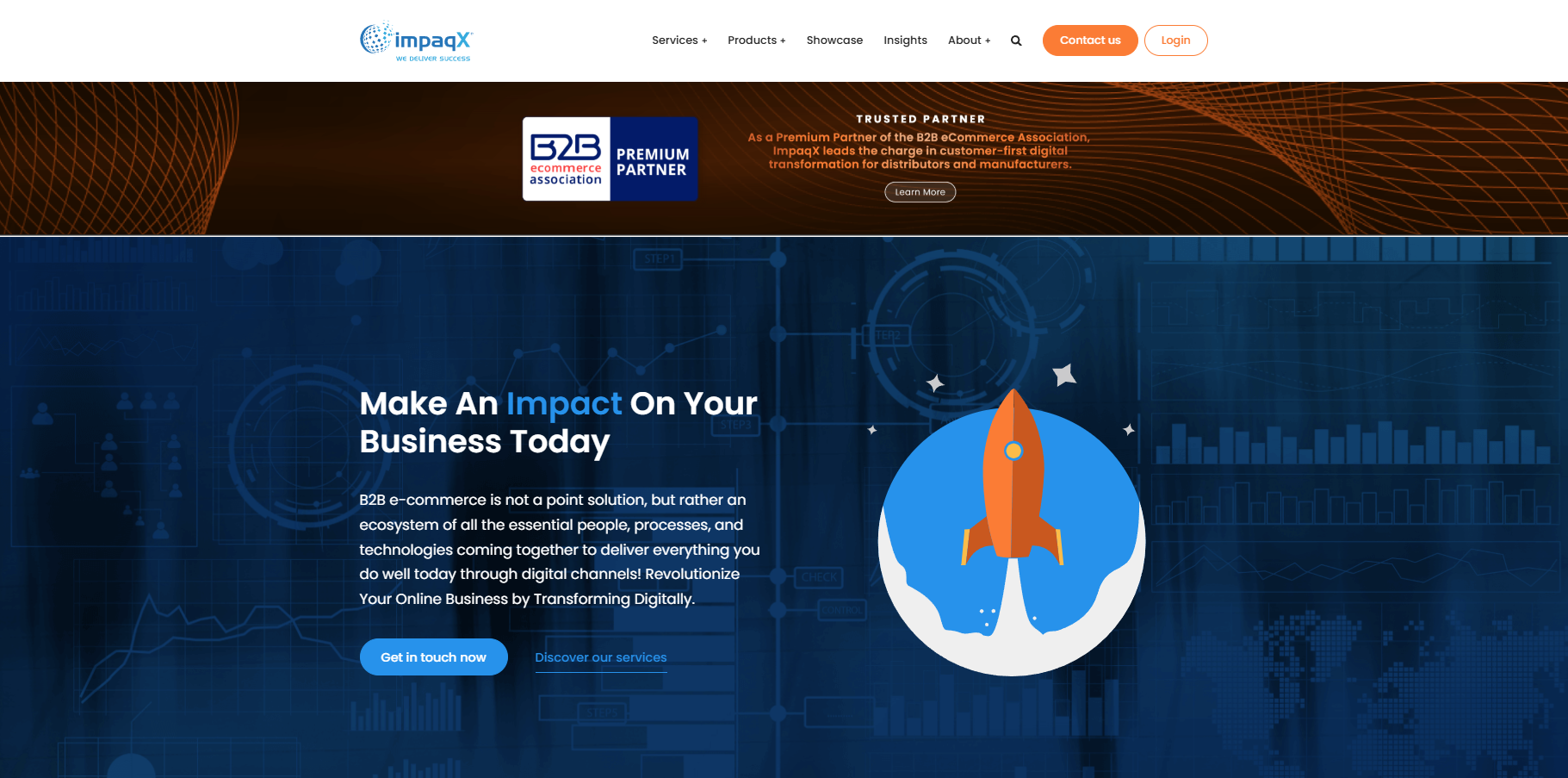 ImpaqX LLC homepage screenshot ImpaqX LLC homepage screenshot