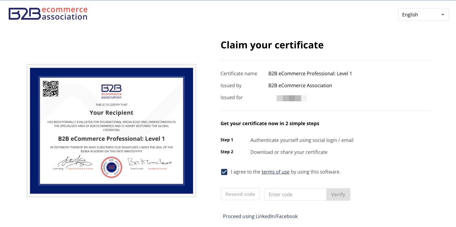 Authentication options